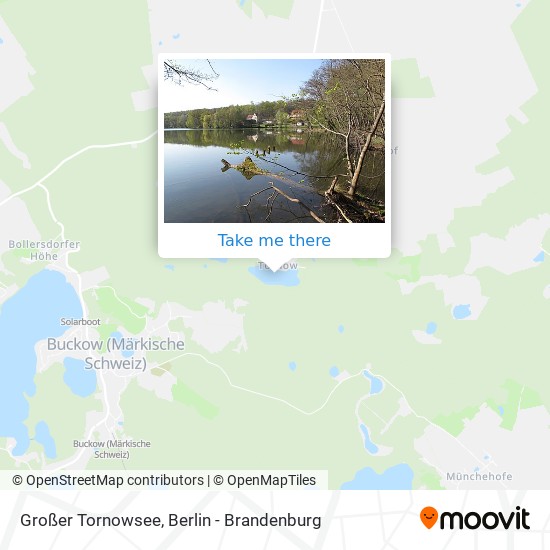 Карта Großer Tornowsee