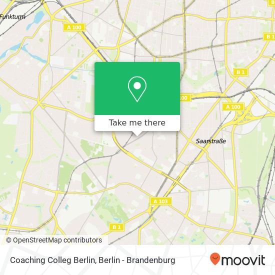 Карта Coaching Colleg Berlin, Laubenheimer Straße 26