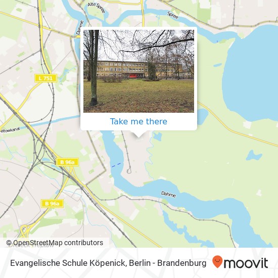 Evangelische Schule Köpenick, Grüne Trift 169 map