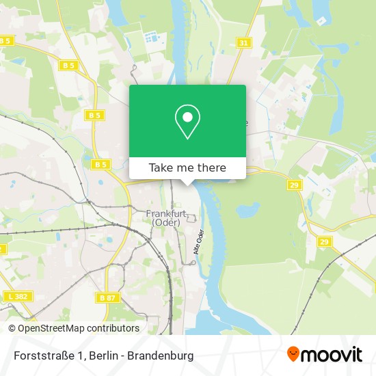 Forststraße 1 map