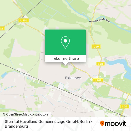 Карта Sterntal Havelland Gemeinnützige GmbH