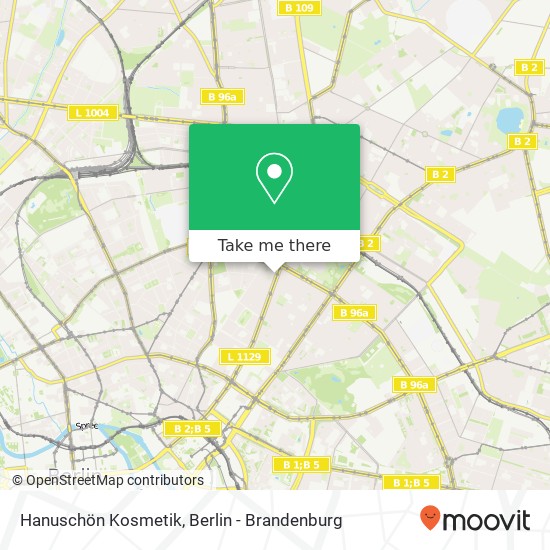 Hanuschön Kosmetik, Prenzlauer Allee 201 map