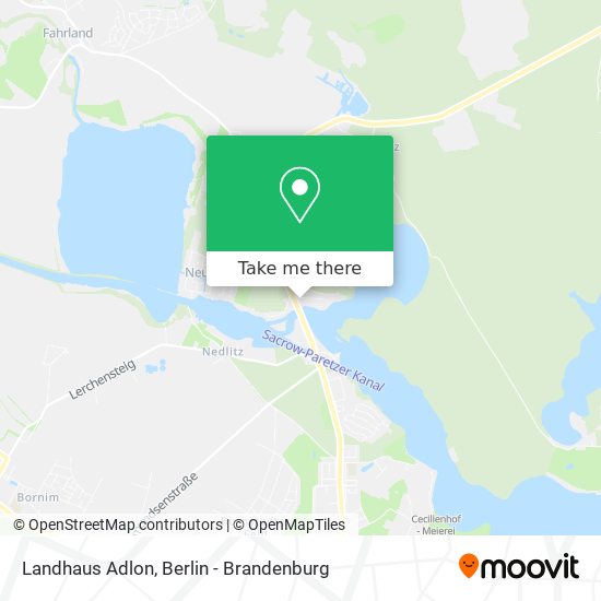 Карта Landhaus Adlon