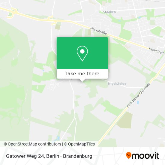 Карта Gatower Weg 24