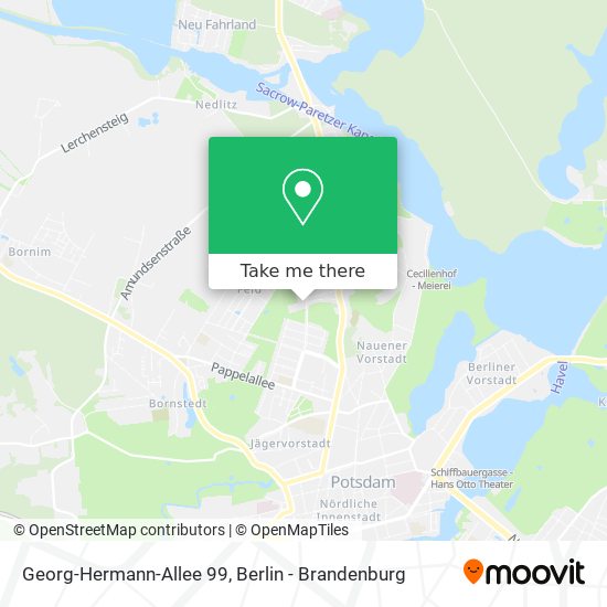 Georg-Hermann-Allee 99 map