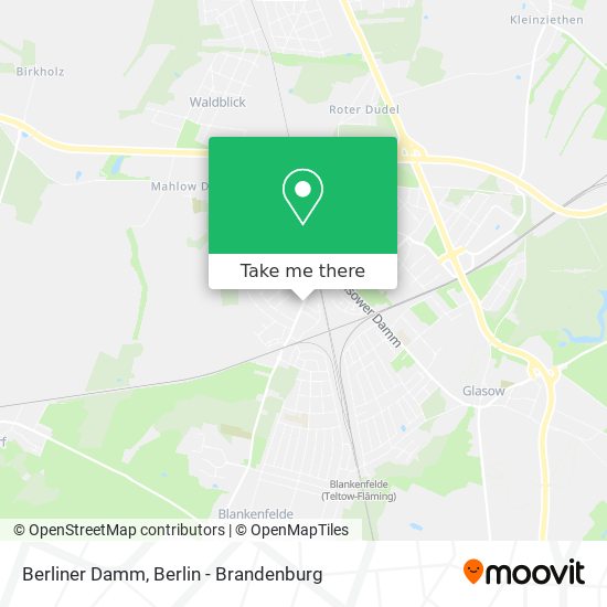 Berliner Damm map