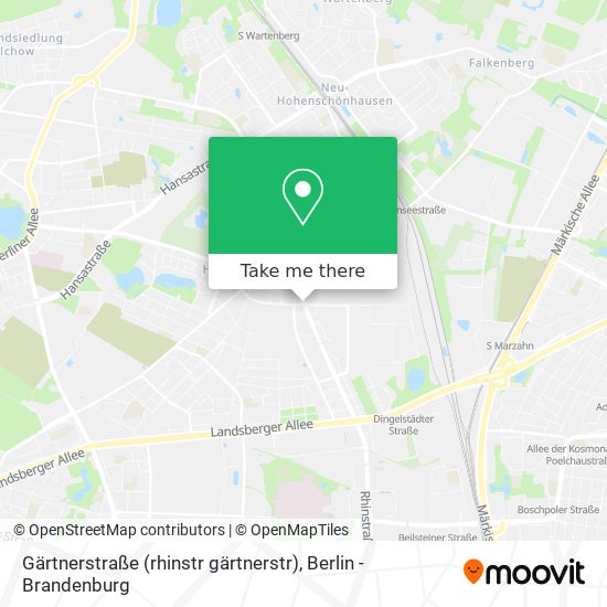 Gärtnerstraße (rhinstr gärtnerstr) map