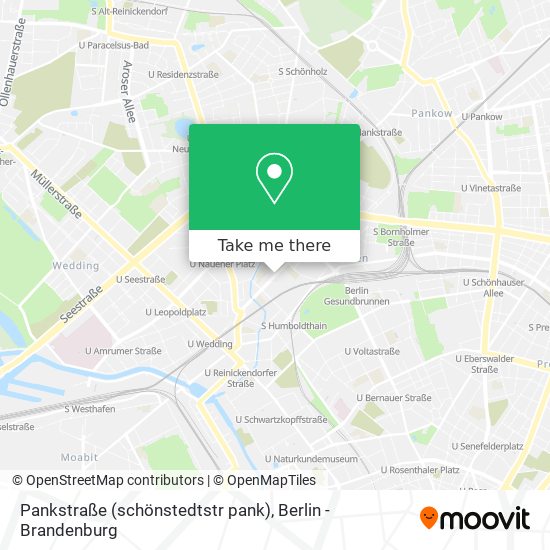 Pankstraße (schönstedtstr pank) map