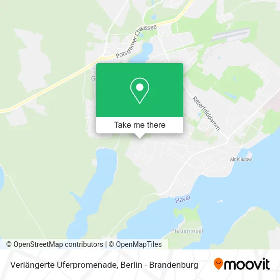 Карта Verlängerte Uferpromenade