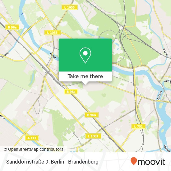 Sanddornstraße 9, Niederschöneweide, 12439 Berlin map