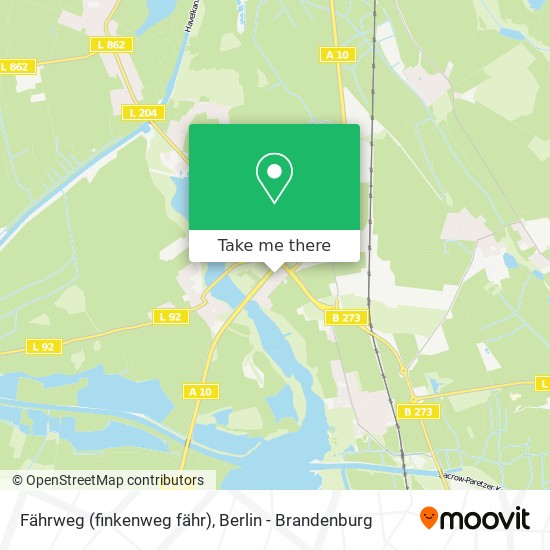 Fährweg (finkenweg fähr) map
