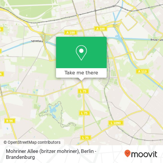 Mohriner Allee (britzer mohriner), Britz, 12347 Berlin map