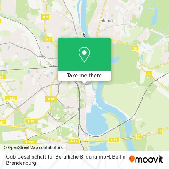 Ggb Gesellschaft für Berufliche Bildung mbH map