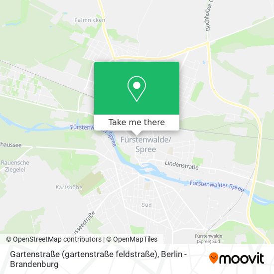 Gartenstraße (gartenstraße feldstraße) map