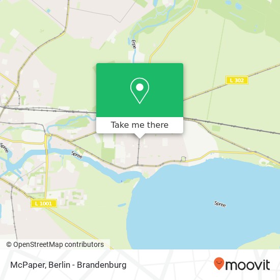 McPaper, Bölschestraße 38 map