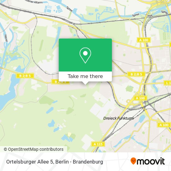 Ortelsburger Allee 5 map