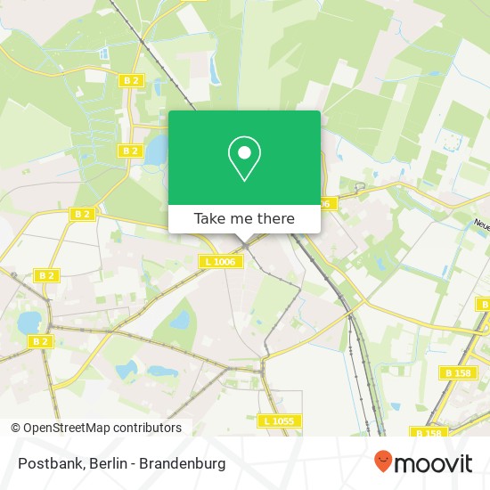 Postbank, Prerower Platz 1 map