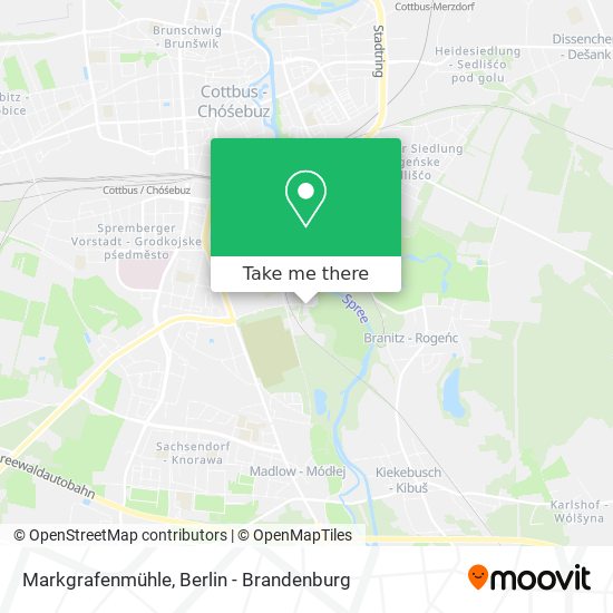 Markgrafenmühle map