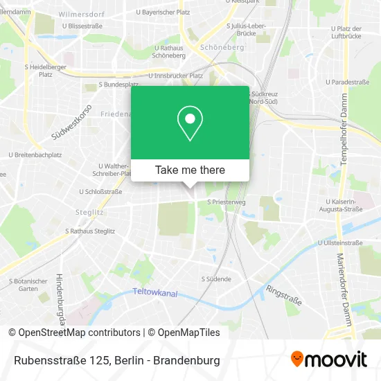 Rubensstraße 125 map