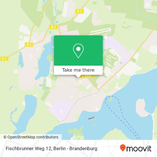 Fischbrunner Weg 12, Kladow, 14089 Berlin map