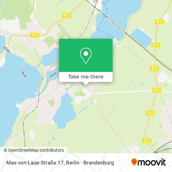 Карта Max-von-Laue-Straße 17
