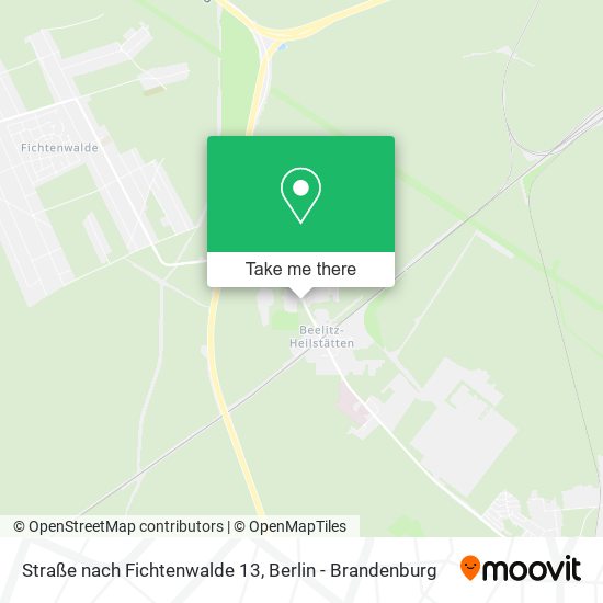 Straße nach Fichtenwalde 13 map