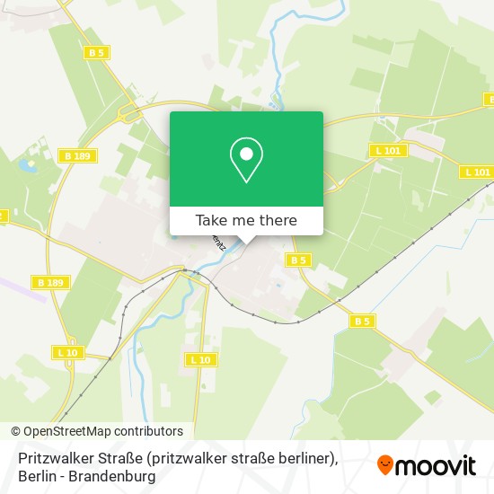 Pritzwalker Straße (pritzwalker straße berliner) map