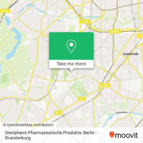 Steripharm Pharmazeutische Produkte, Podbielskiallee 68 map