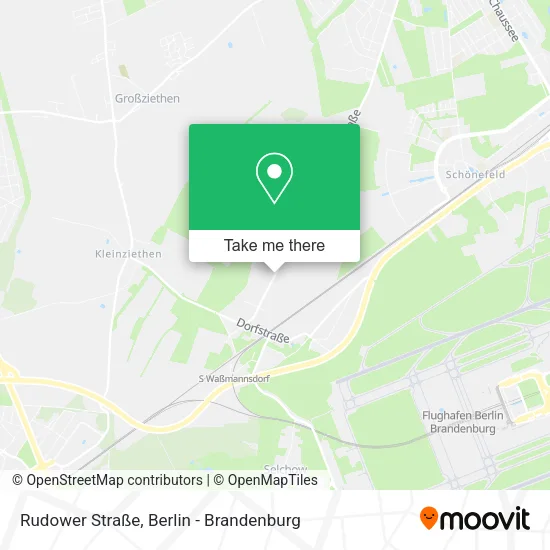 Карта Rudower Straße