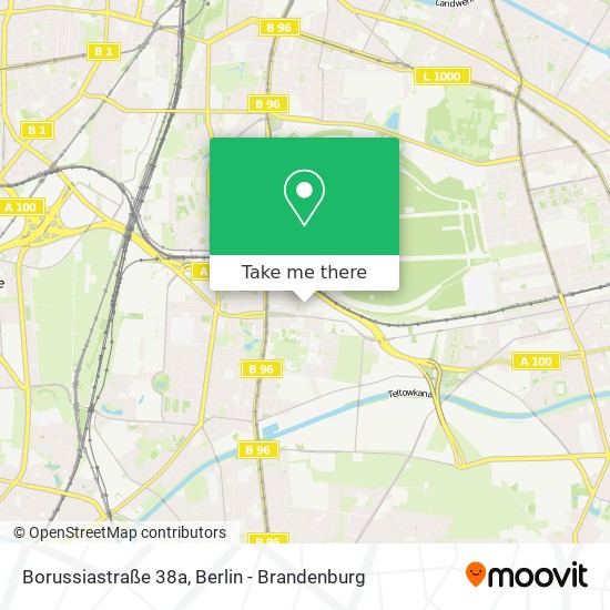 Borussiastraße 38a map