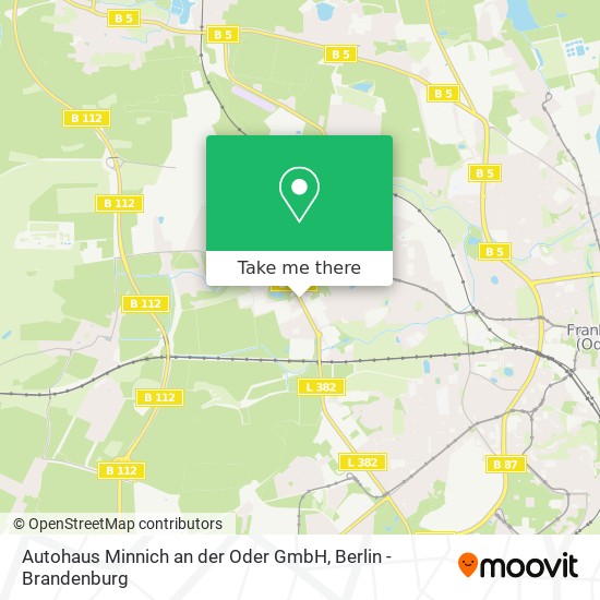 Autohaus Minnich an der Oder GmbH map