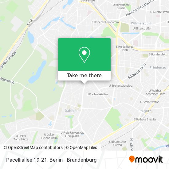 Pacelliallee 19-21 map