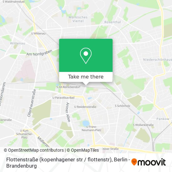 Flottenstraße (kopenhagener str / flottenstr) map