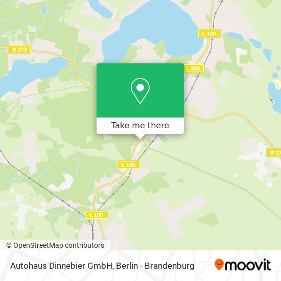 Autohaus Dinnebier GmbH map