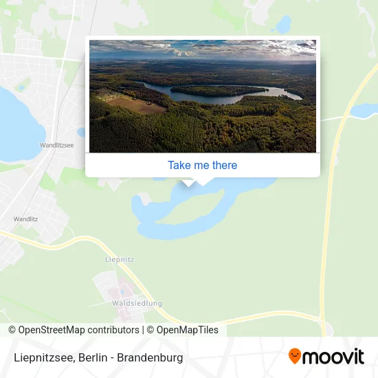 Карта Liepnitzsee