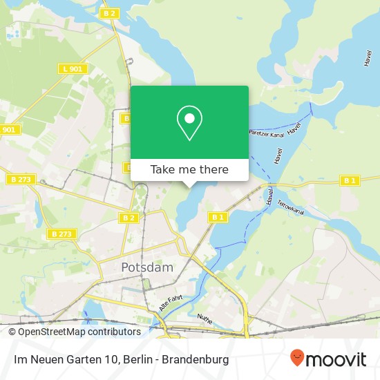 Карта Im Neuen Garten 10, Im Neuen Garten 10, 14469 Potsdam, Deutschland