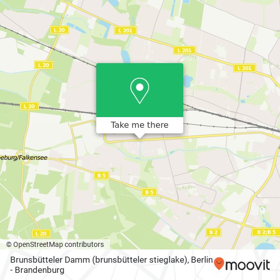 Brunsbütteler Damm (brunsbütteler stieglake), Staaken, 13591 Berlin map