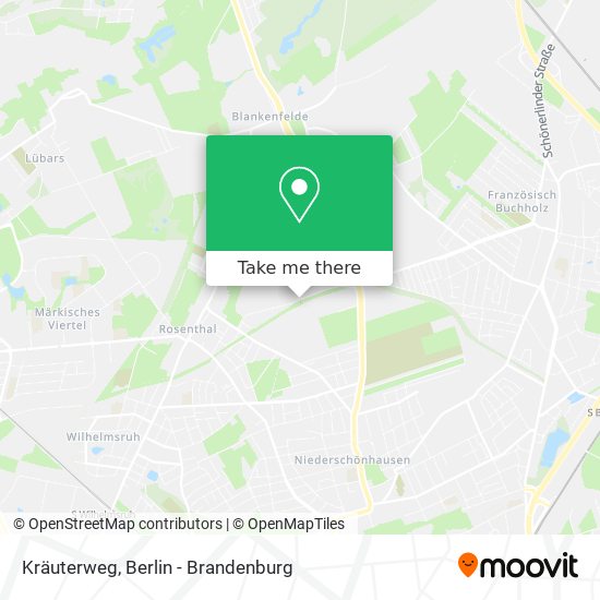 Kräuterweg map