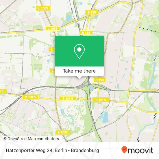 Hatzenporter Weg 24, Hatzenporter Weg 24, 12681 Berlin, Deutschland map