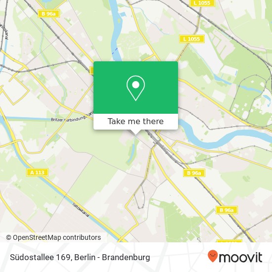 Südostallee 169, Johannisthal, 12487 Berlin map