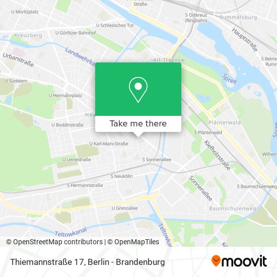 Thiemannstraße 17 map