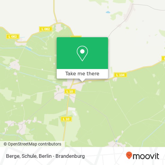 Berge, Schule map