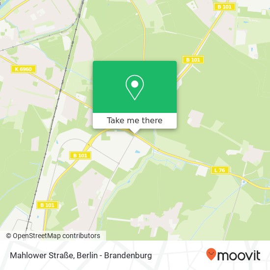 Mahlower Straße, Birkenhain, 14979 Großbeeren map