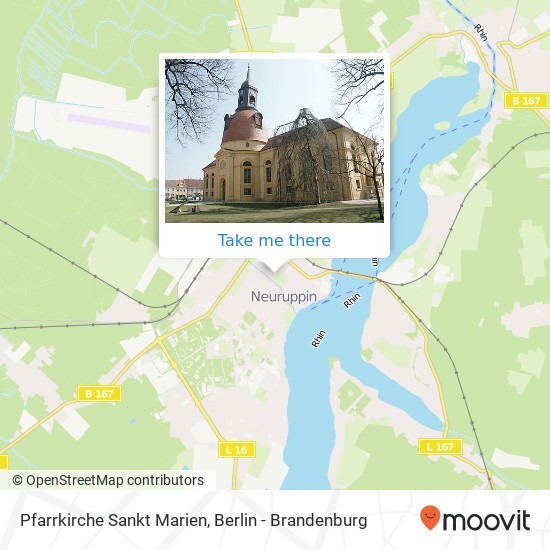 Карта Pfarrkirche Sankt Marien, Karl-Marx-Straße