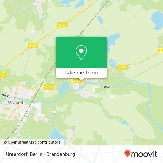Unterdorf map
