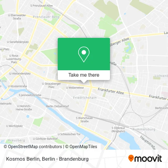 Карта Kosmos Berlin
