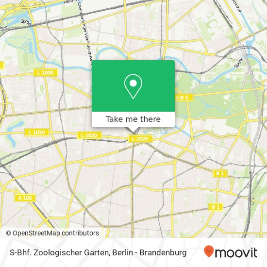 S-Bhf. Zoologischer Garten map