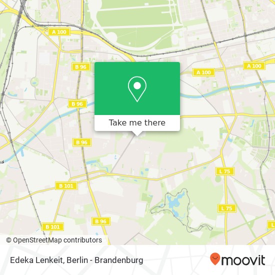 Edeka Lenkeit map