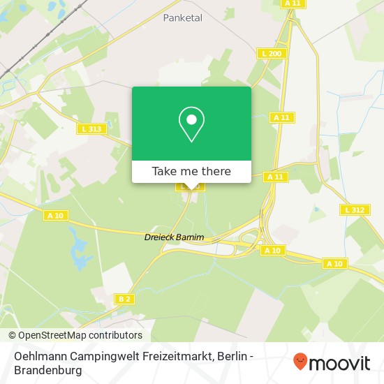 Oehlmann Campingwelt Freizeitmarkt map