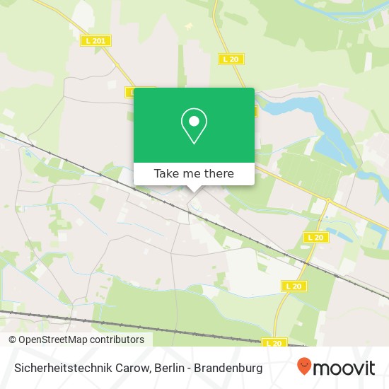 Sicherheitstechnik Carow map